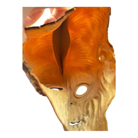 🎃 RARE Vintage 1995 Rubies Skull Punk Mohawk Halloween Mask Latex Collectible - Picture 9 of 9